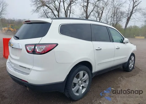 2015 Chevrolet Traverse Ltz из США, поврежденный, VIN 1GNKRJKDXFJ163351